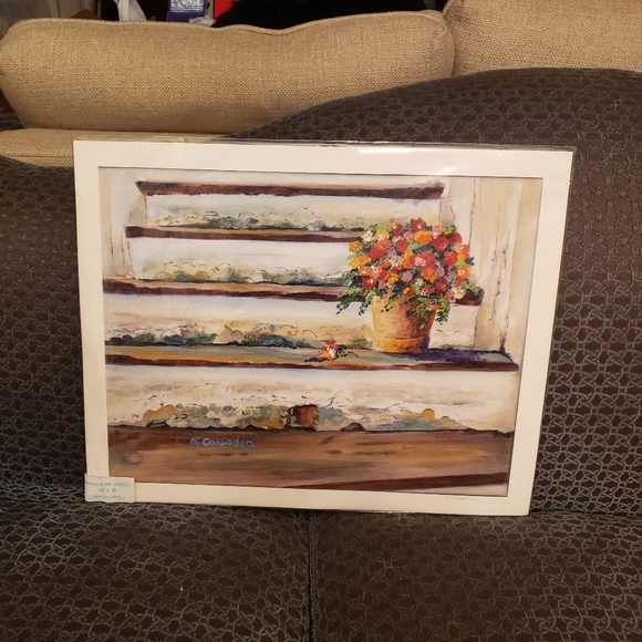 "Steps" Fine Art Print by artist L. Cascaden, Size 16x20 - Picture 2 of 6